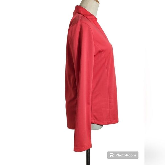 Lady Hagen Red Long Sleeve Golf Sports Top - Picture 2 of 6